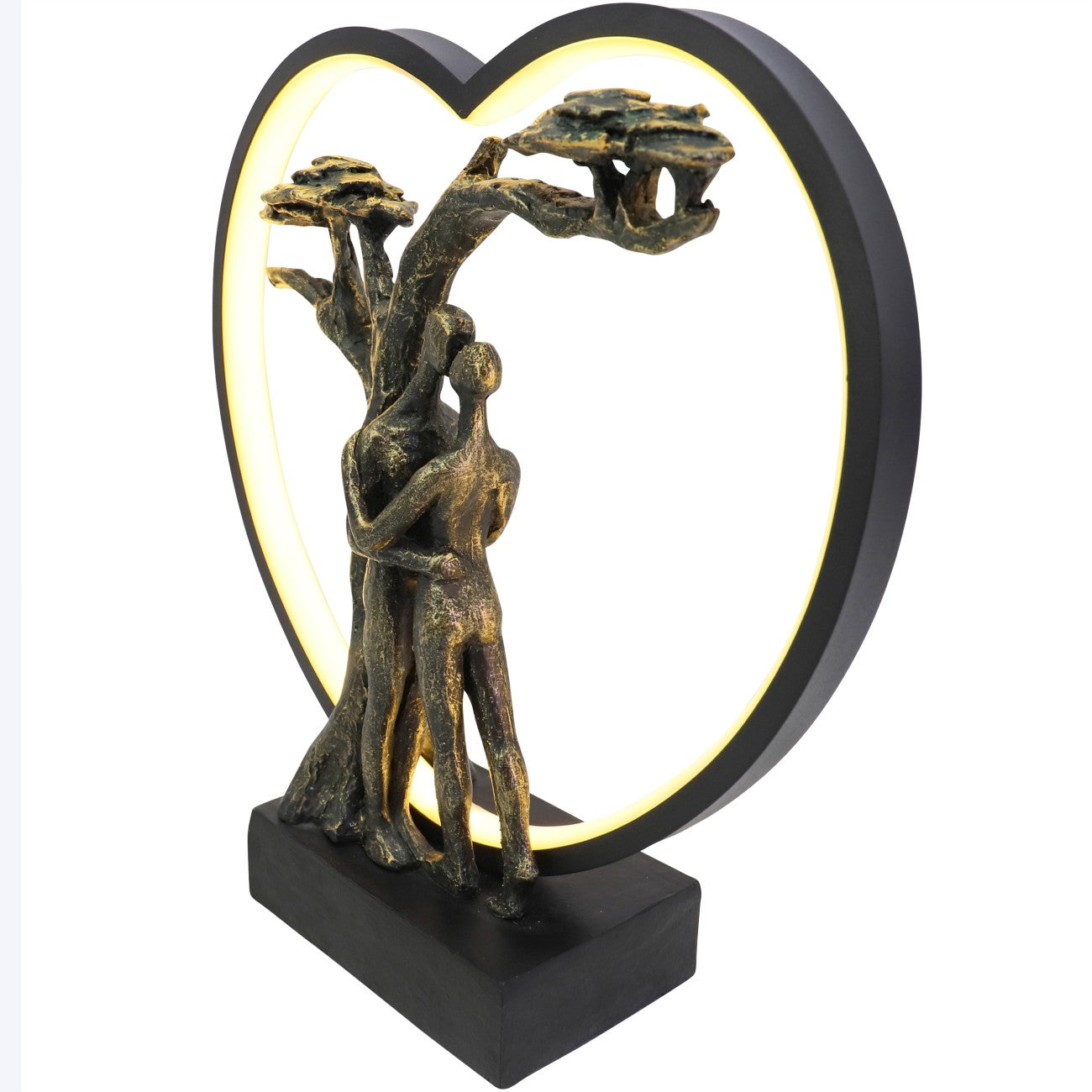 Loving Couple Light Sculpture LED USB