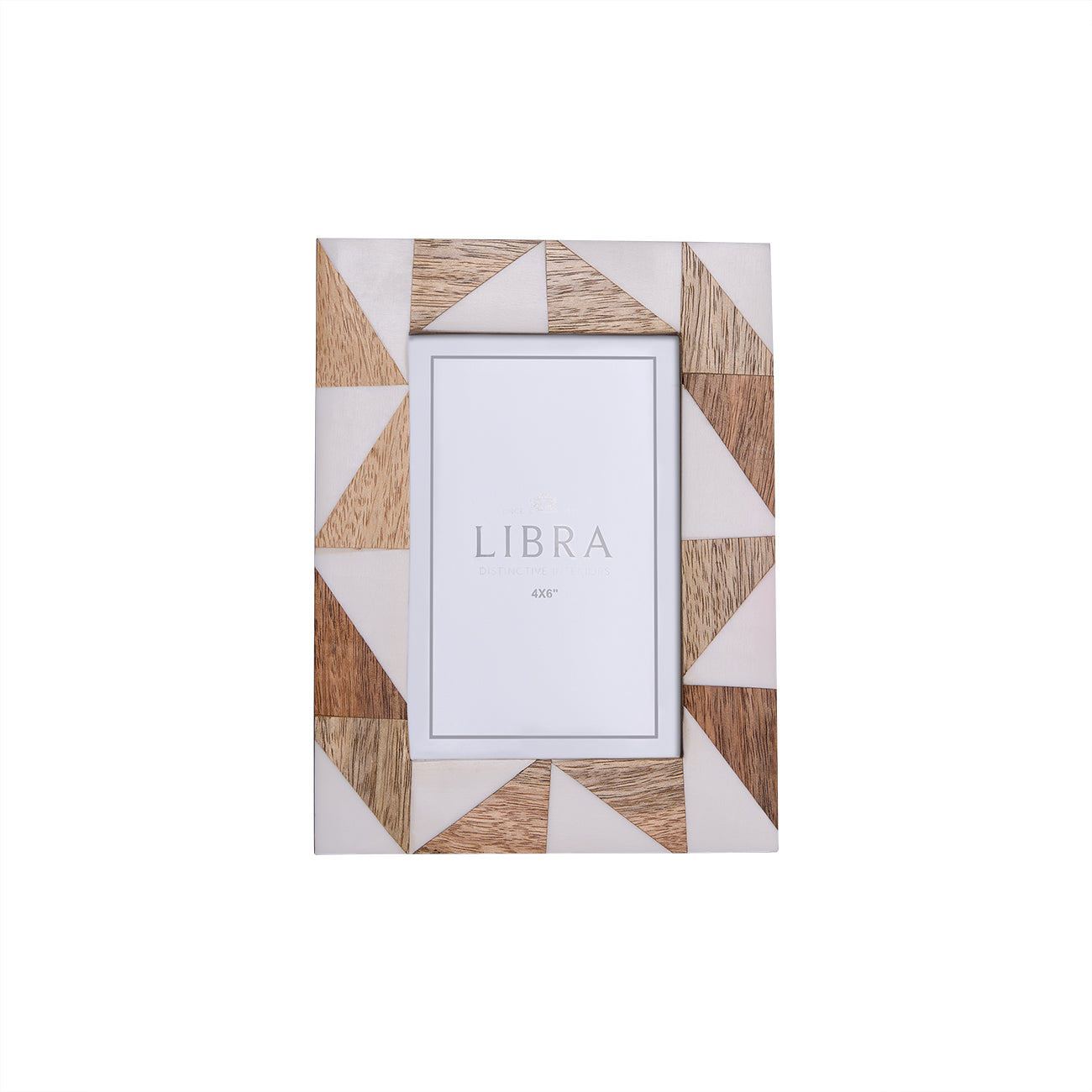 Geometric Resin Photo Frame 4x6
