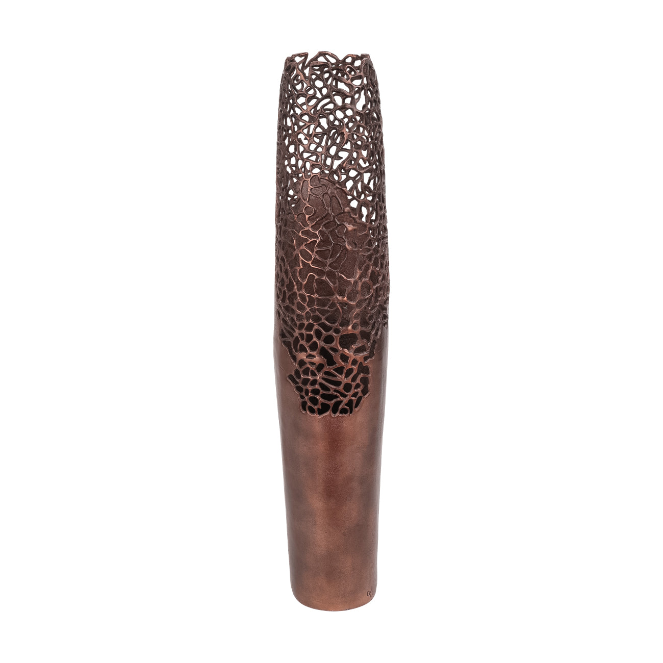 Apo Coral Raw Bronze Large Vase