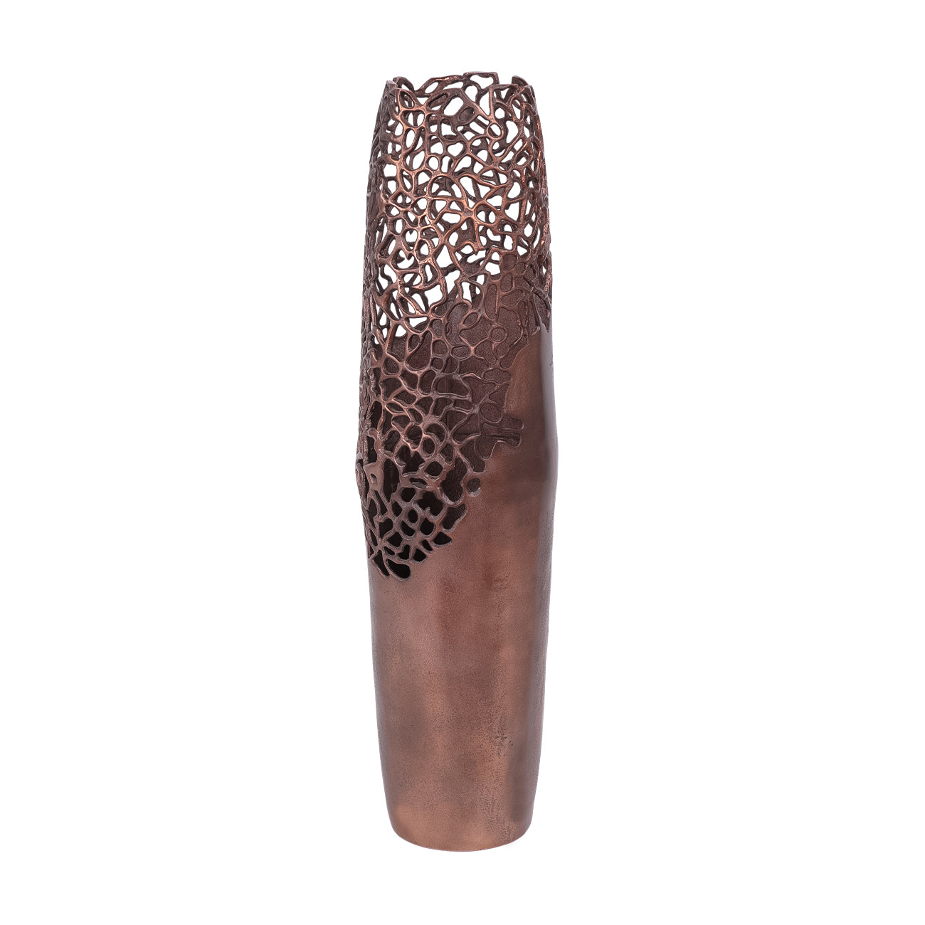 Apo Coral Raw Bronze Small Vase