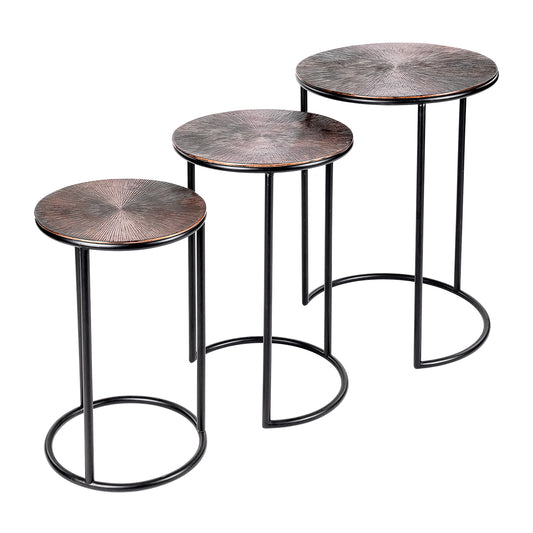 Tambora Metal Tables Set of 3