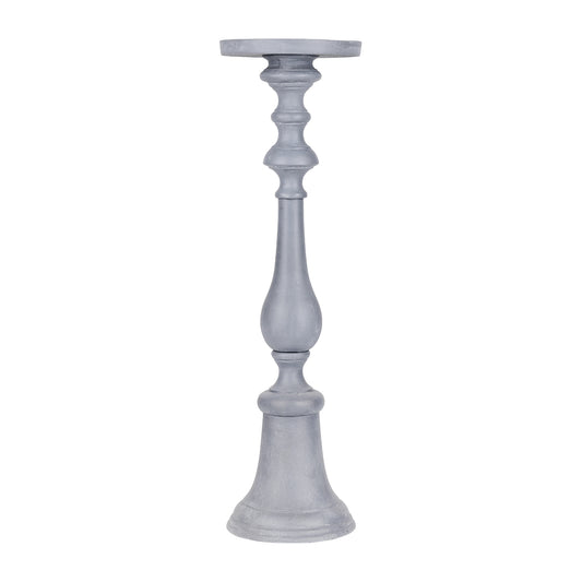 Van Dyk Grey Stonewash Pillar Holder Small
