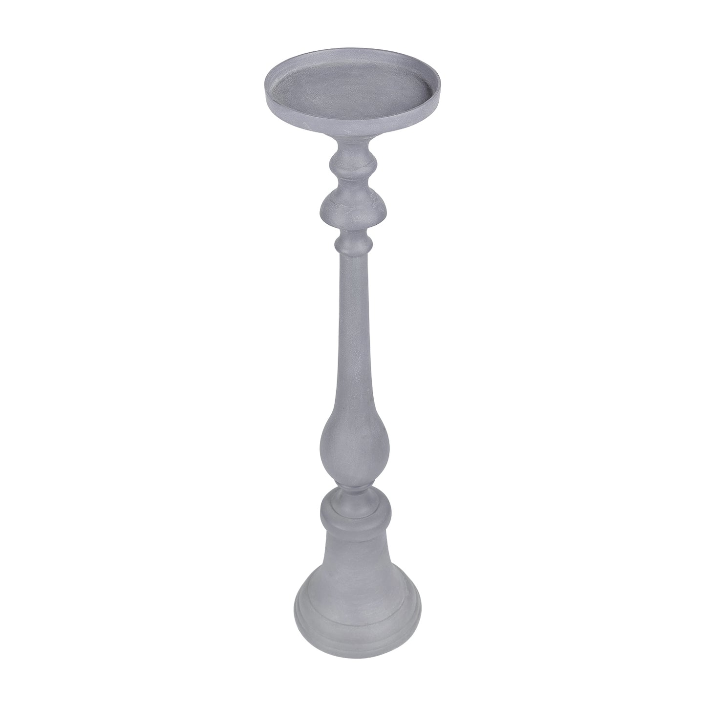 Van Dyk Grey Stonewash Pillar Holder Large