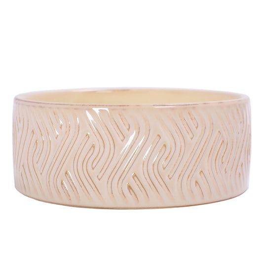 Serena Ceramic Candle Ivory
