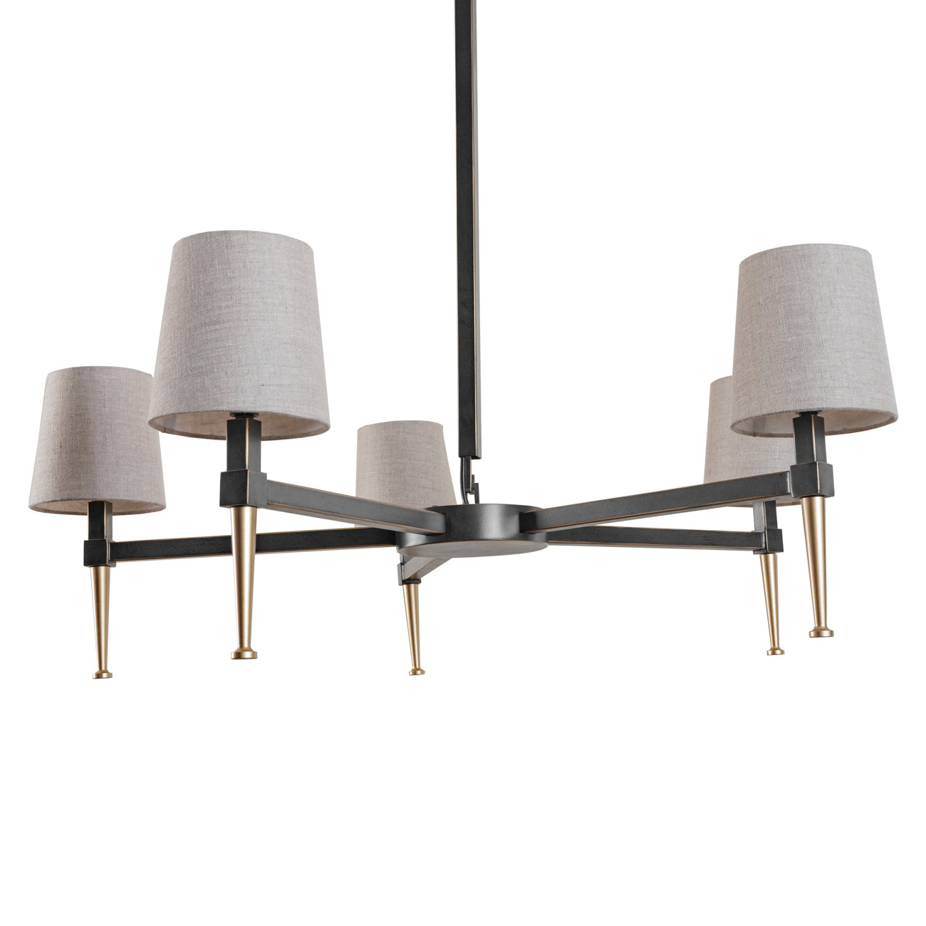 Stella 5 Light Pendant with Shades