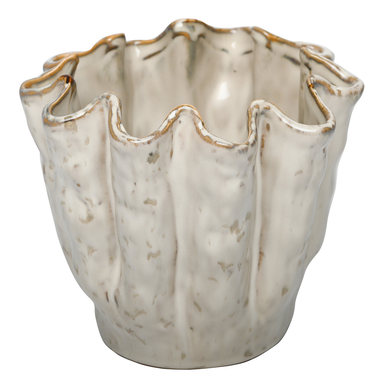 Coralie Glazed Vase Small