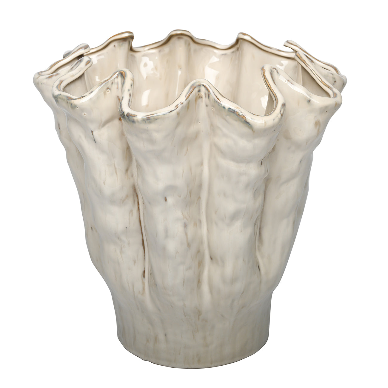 Coralie Glazed Vase Large