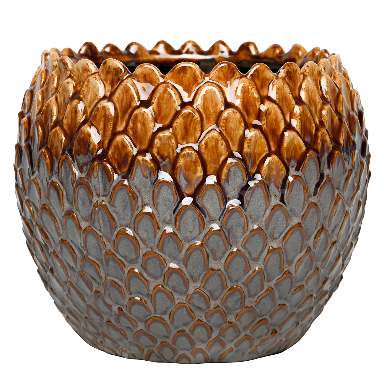 Promotion - Pinecrest Planter Reactive Glaze Large