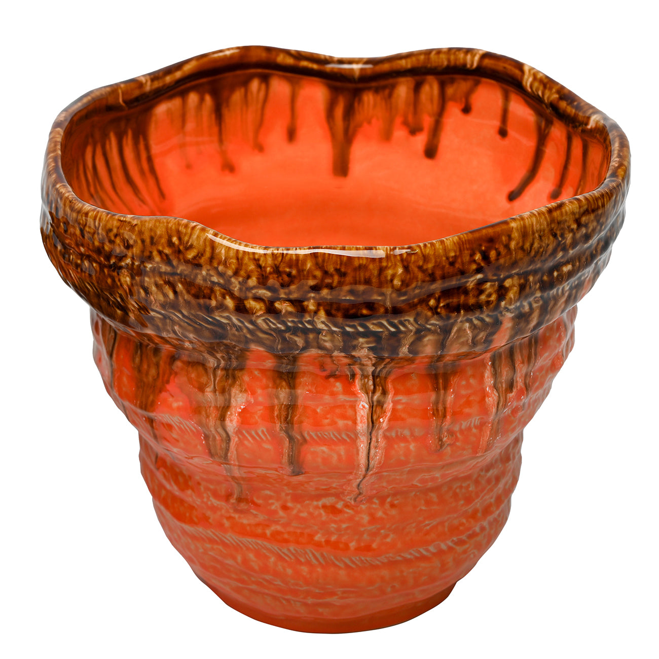 Ibiza Reactive Glaze Planter Large