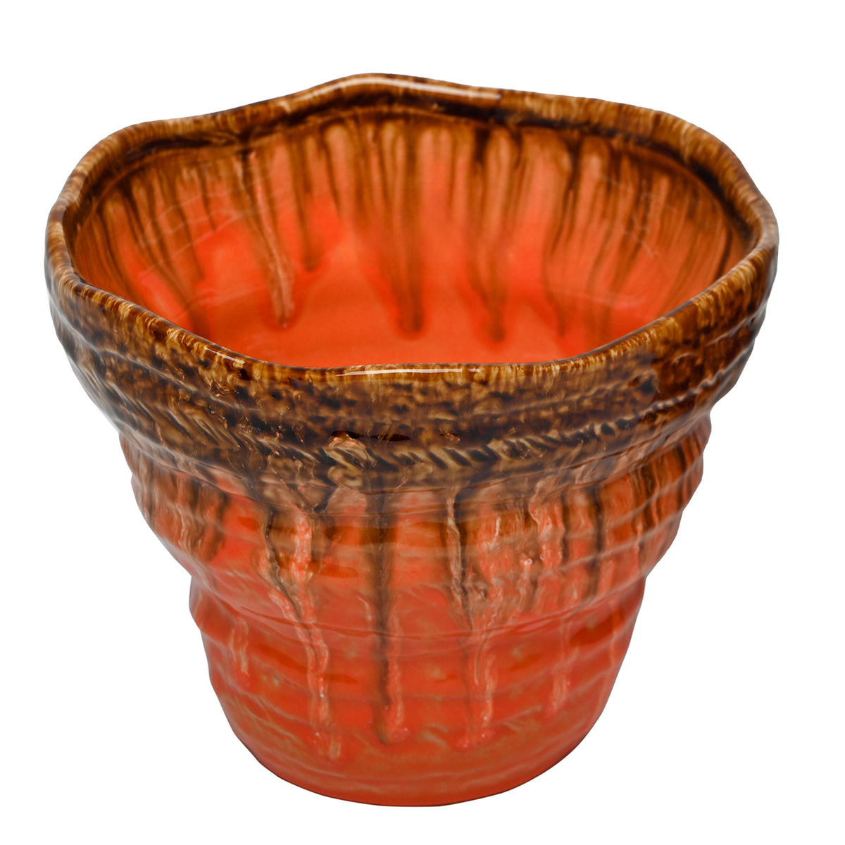 Ibiza Reactive Glaze Planter Small