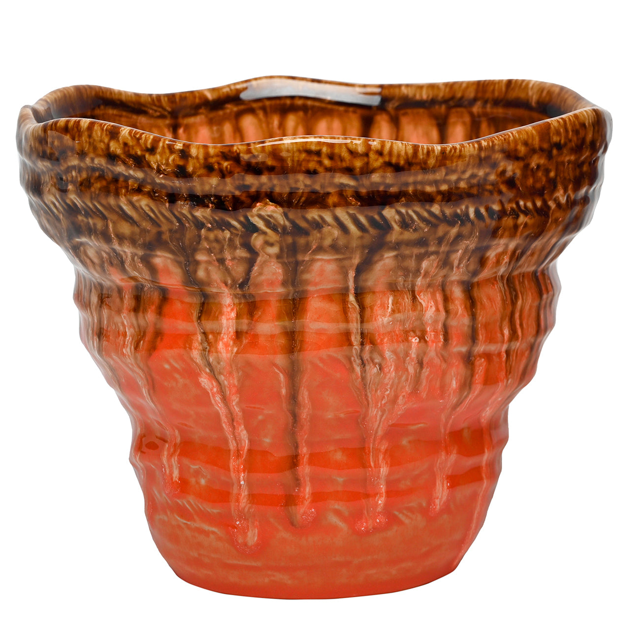 Ibiza Reactive Glaze Planter Small