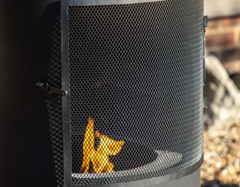 Firenze Chiminea with Pizza Shelf