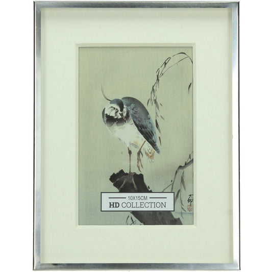 Strata Nickel Finish Photo Frame 10x15cm