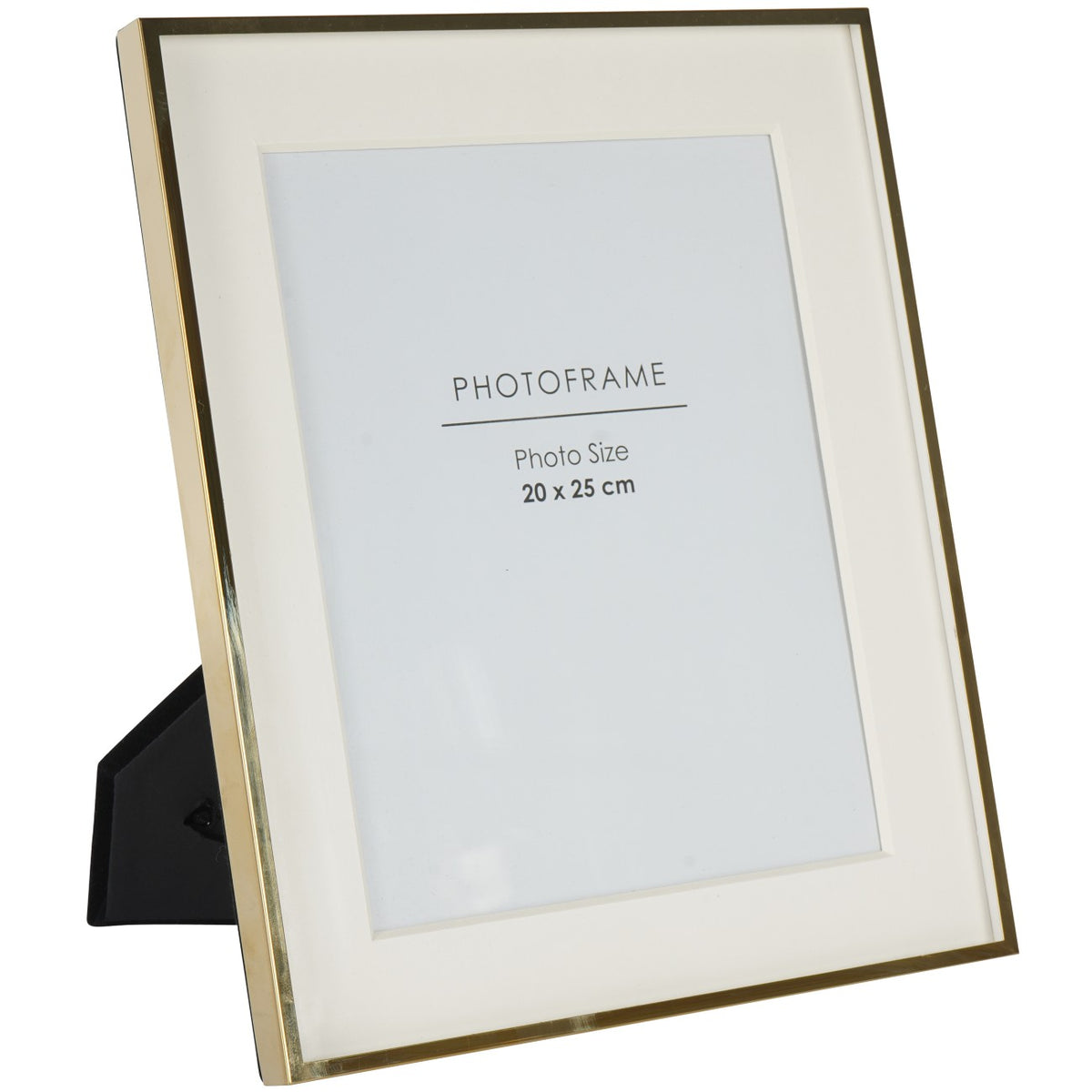 Strand Photo Frame Iron Gold 20x25cm 3D