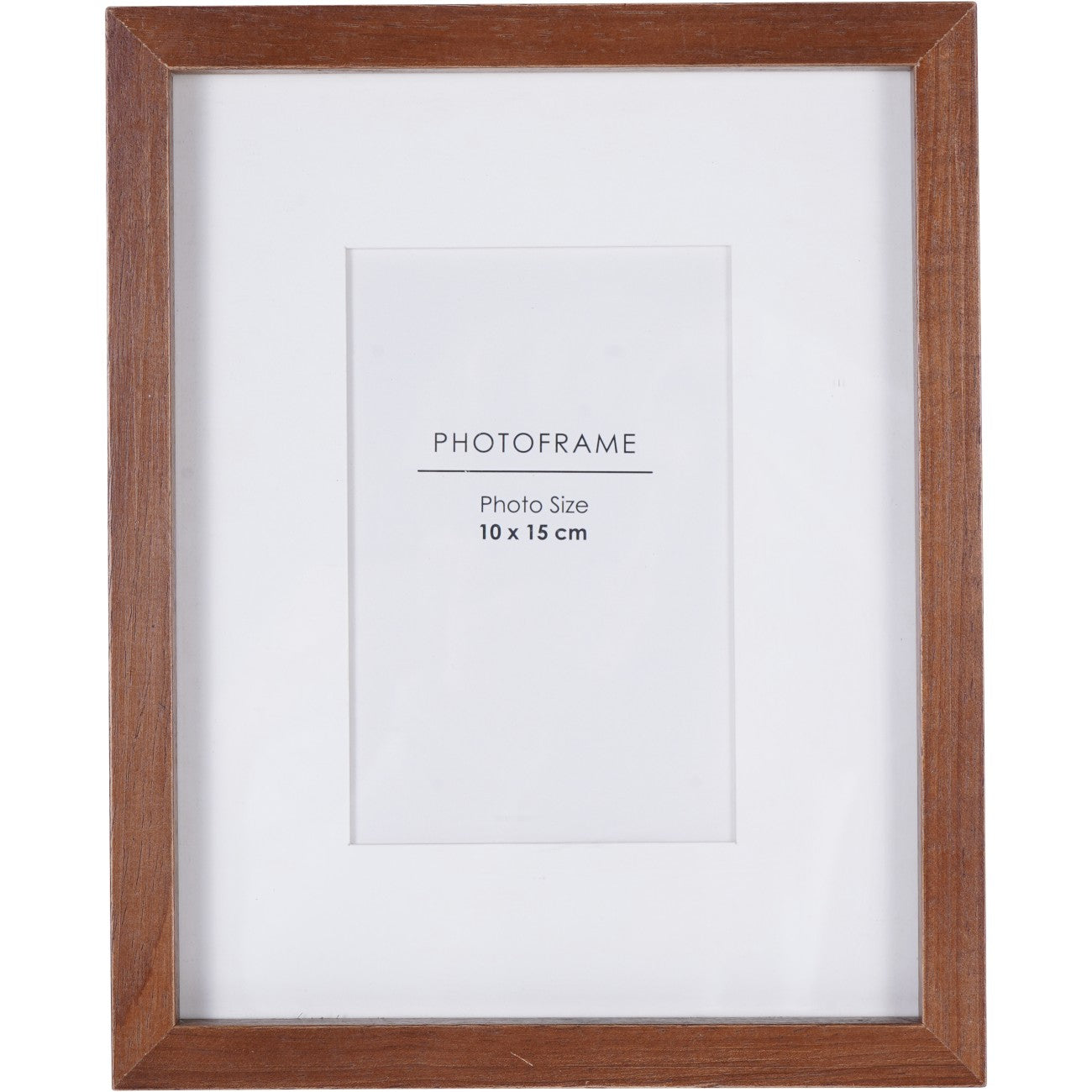 Ruben Photo Frame Rubberwood Brown 10x15cm