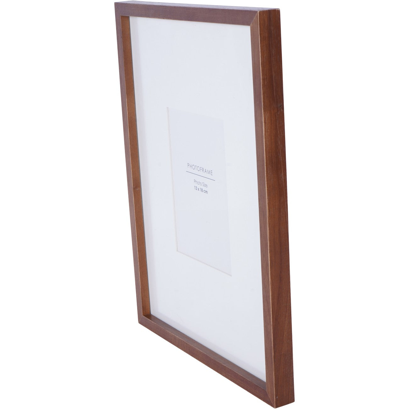 Ruben Photo Frame Rubberwood Brown 13x18cm