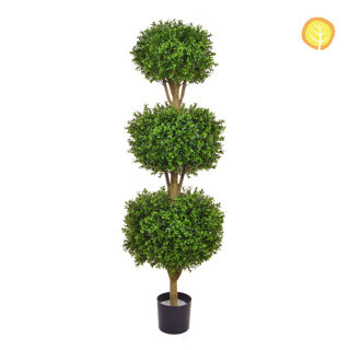 Topiary New Buxus Triple Ball 120cm Uv