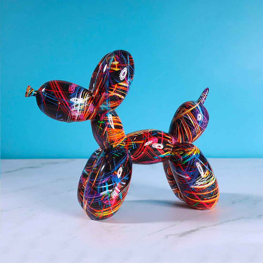 Balloon Dog Sculpture Décor Multicoloured