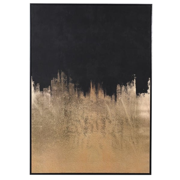 Sand to Night Sky Abstract Canvas