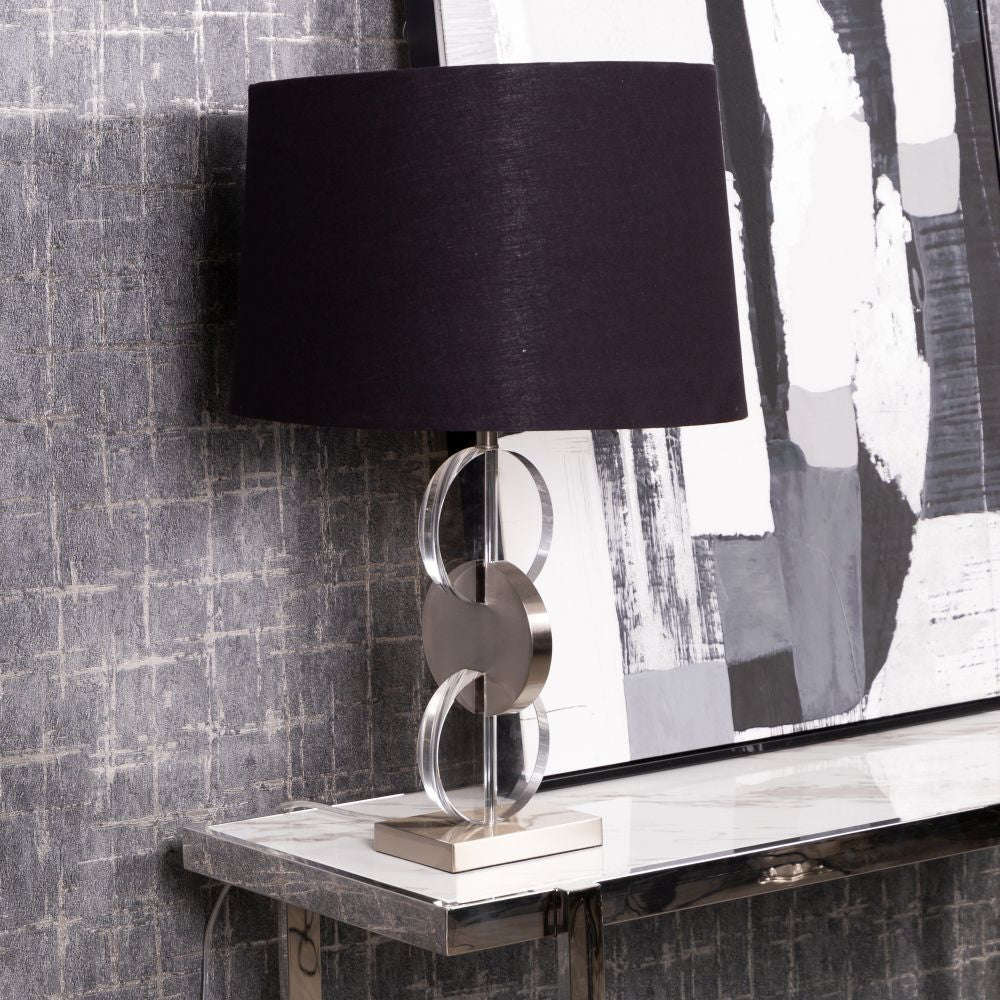 Table Lamp - Silver