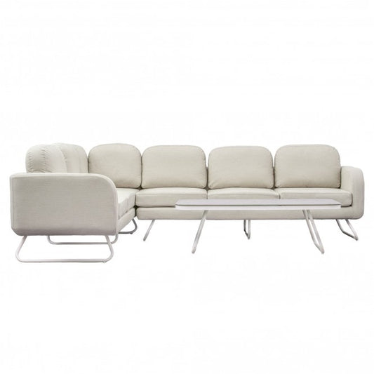 Ancona Linen Corner Lounge Set