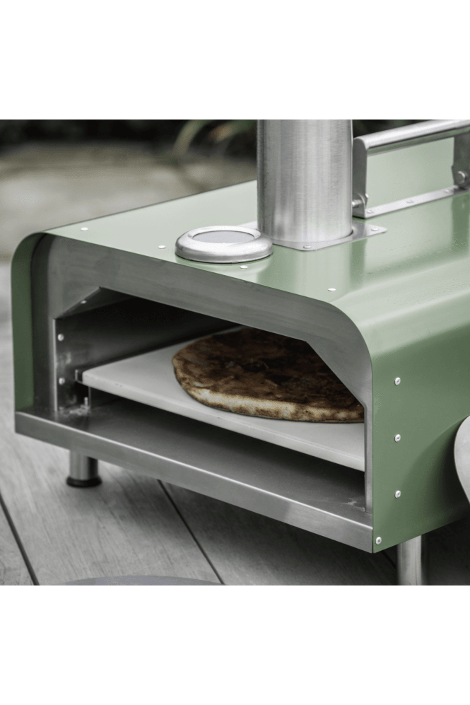 Sassari Pellet Pizza Oven Green