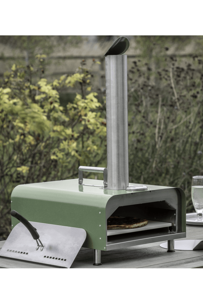 Sassari Pellet Pizza Oven Green