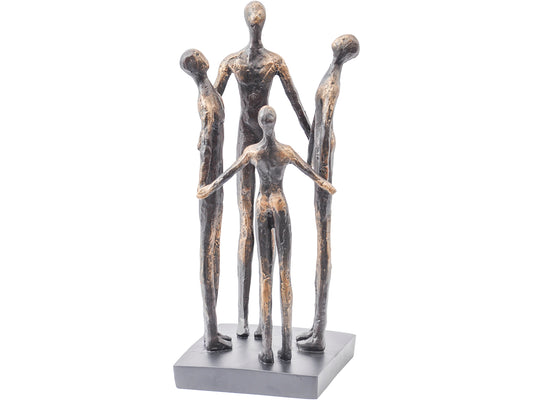 Family Circle Resin Sculpture