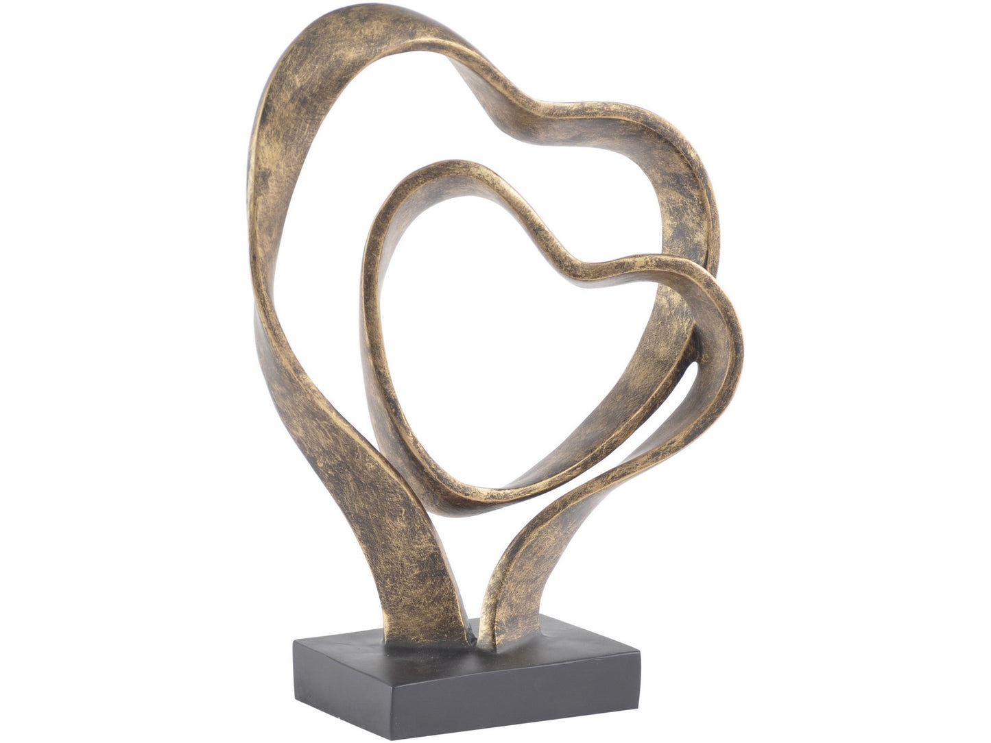 Double Heart Sculpture