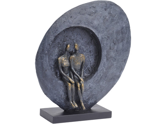 Abstract Couple Sculpture