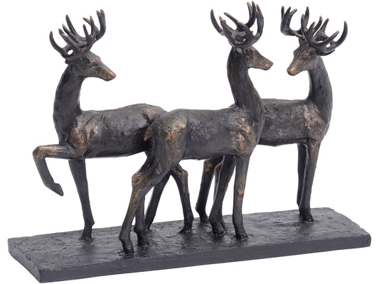 Stag Trio Sculpture