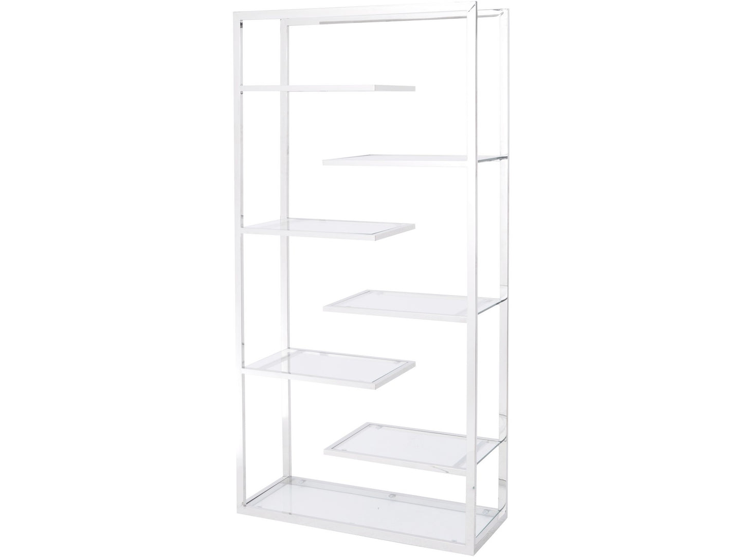 Linton Stainless Steel And Glass Display Unit