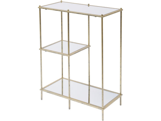 Mylas Modular Shelving Unit With Mirrored Panels