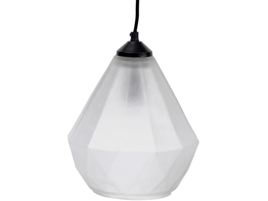 Platonic Frosted Glass Pendant - E27 40W