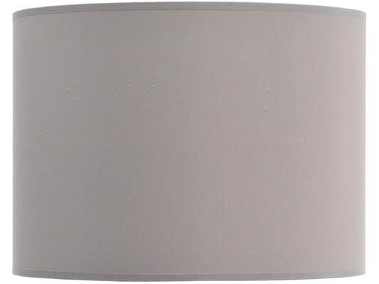 Taupe and Champagne Lined Drum 14" Lampshade