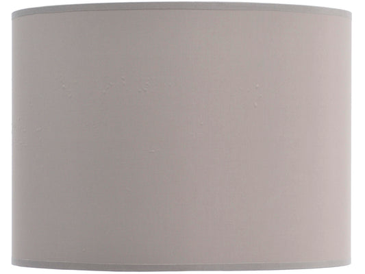 Taupe and Champagne Lined Drum 16" Lampshade