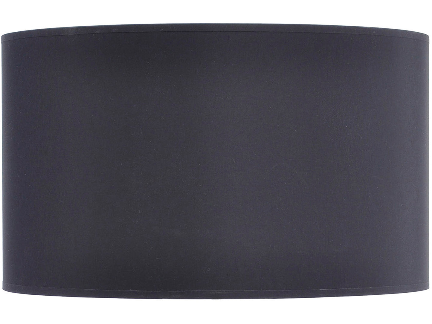 Black and Silver Lined Drum 20" Lampshade