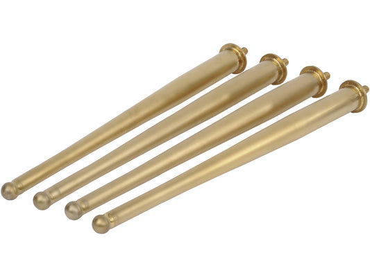 Set Of 4 Gold Legs Suitable For Items 702172-702176