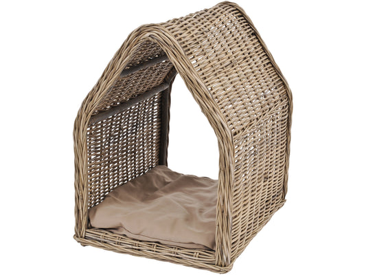 Toba Rattan Dog Kennel