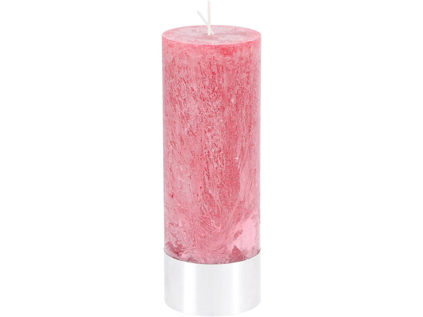 Claret Rustica Pillar Candle 7x19cm