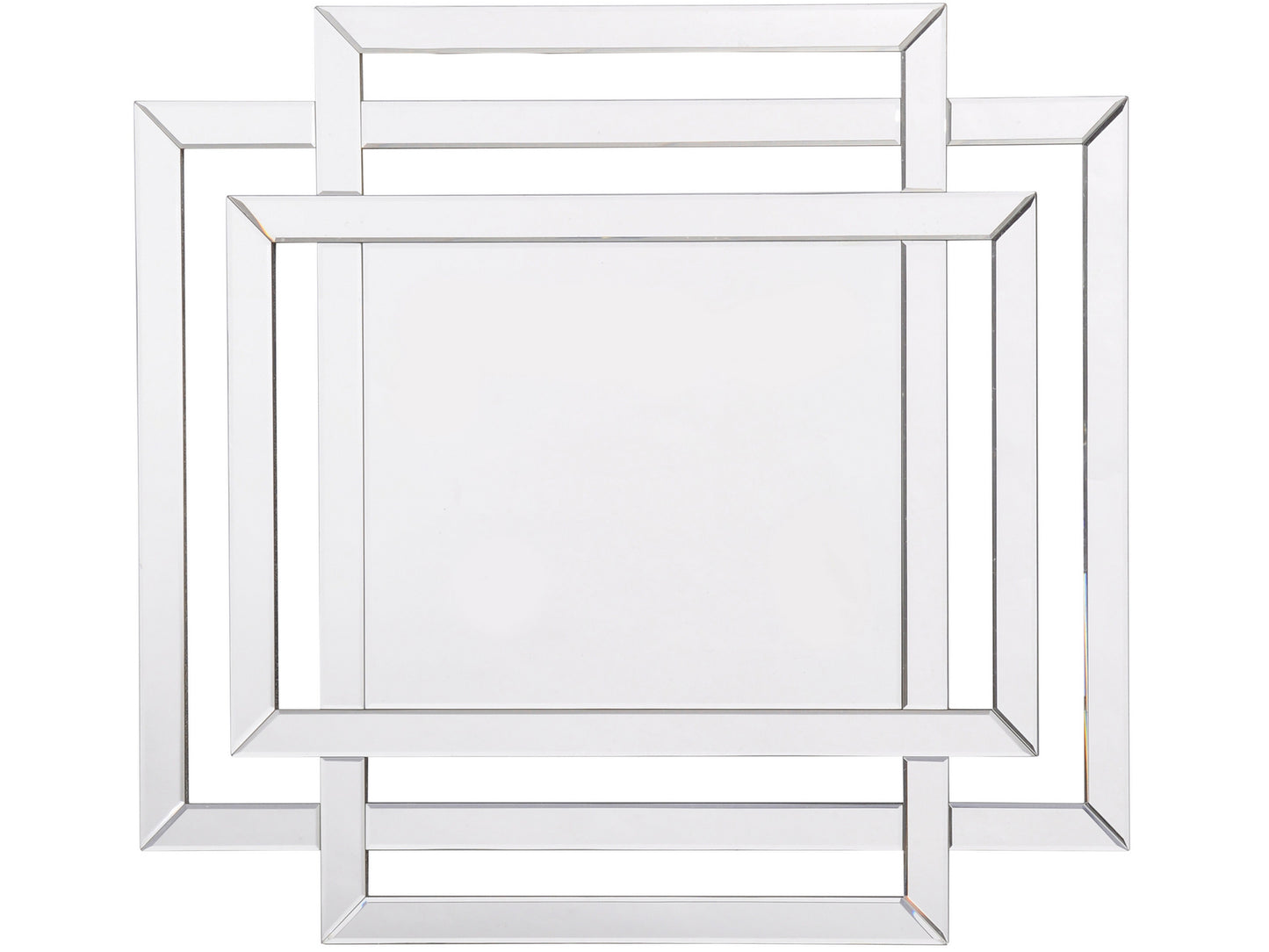 Farley Tri Rectangle Frame Mirror