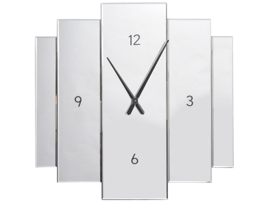 Aruna Modern Mirrored Wall Clock