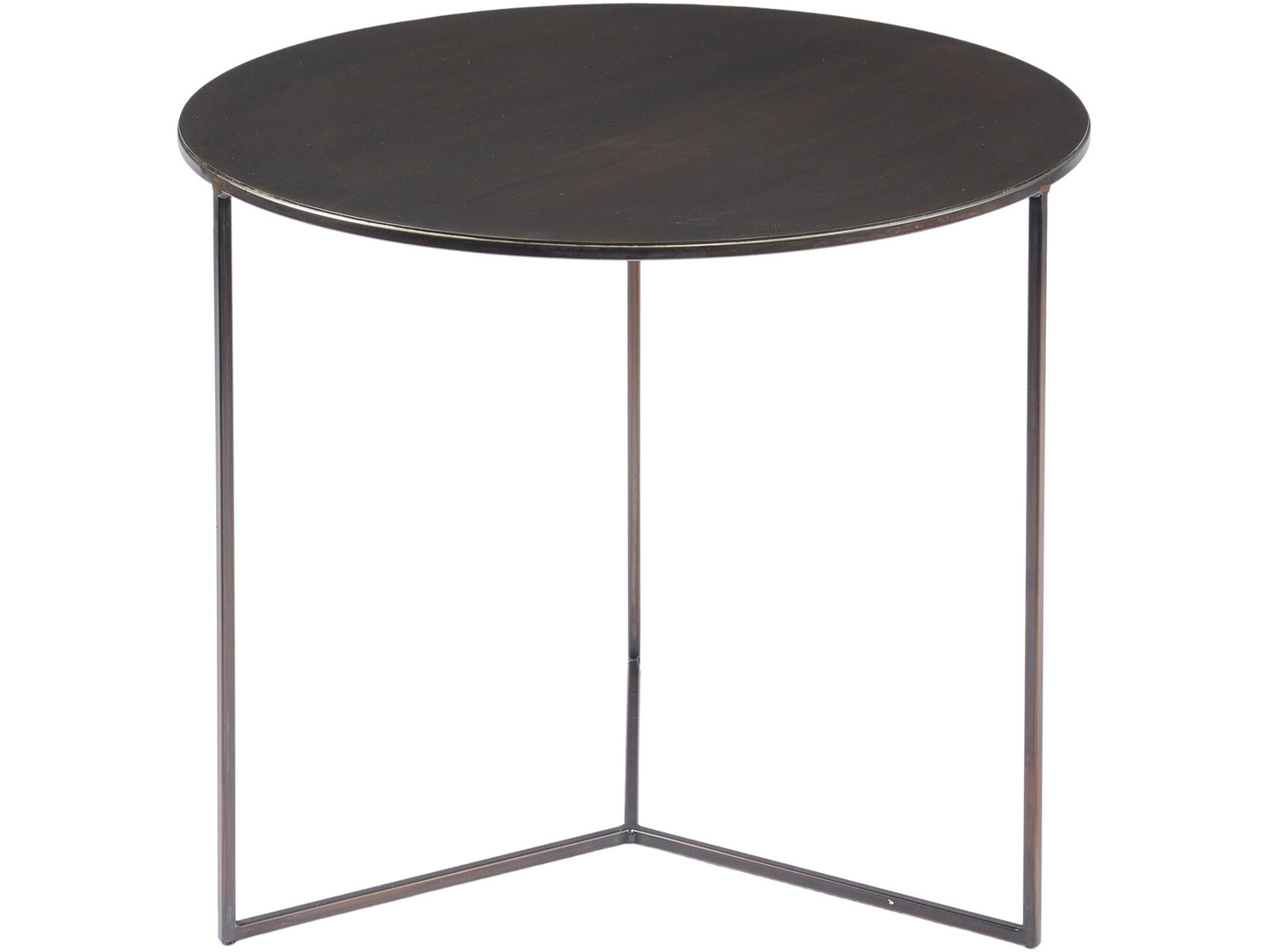 EX DISPLAY Fitzroy Bronze Side Table Large