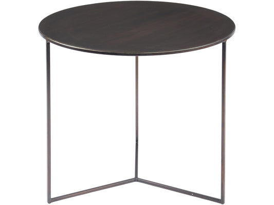 EX DISPLAY Fitzroy Bronze Side Table Large