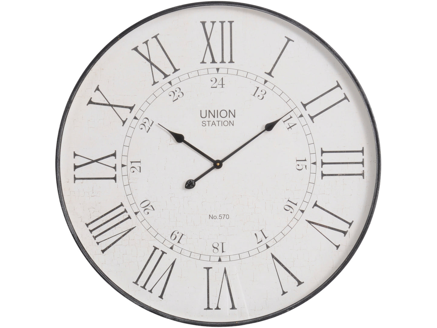 Antique Grey Wall Clock