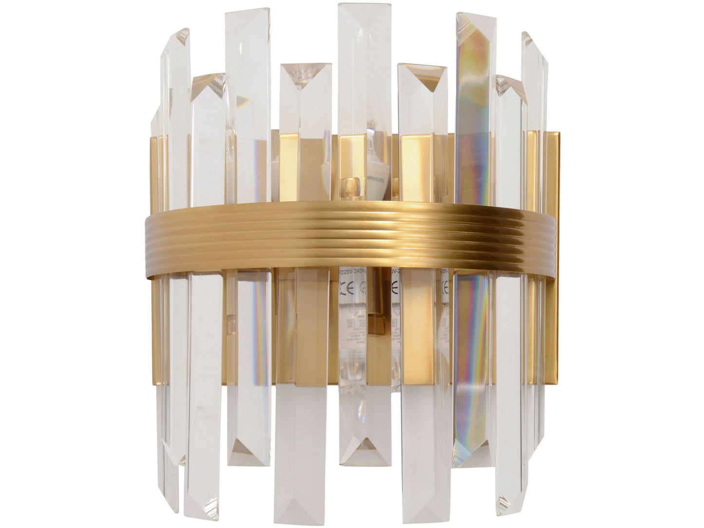 Crystal Statement Wall Light  E14 40W 2