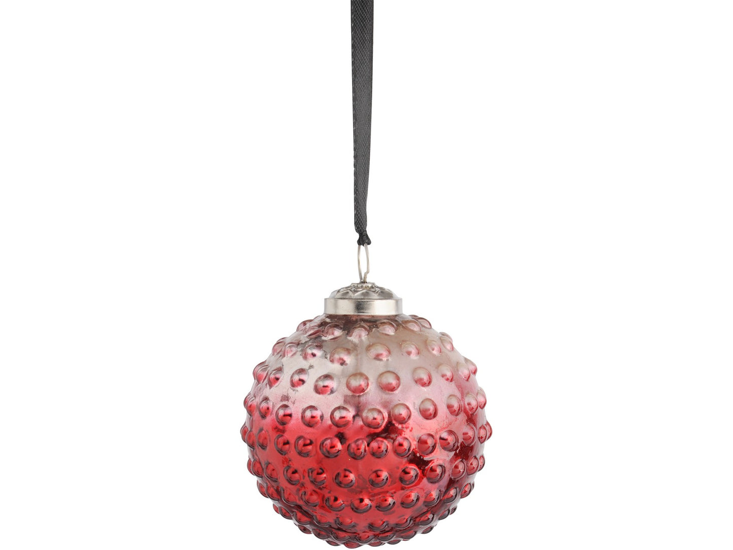 EX DISPLAY Red Dotted Bauble Ombre Effect - Xmas