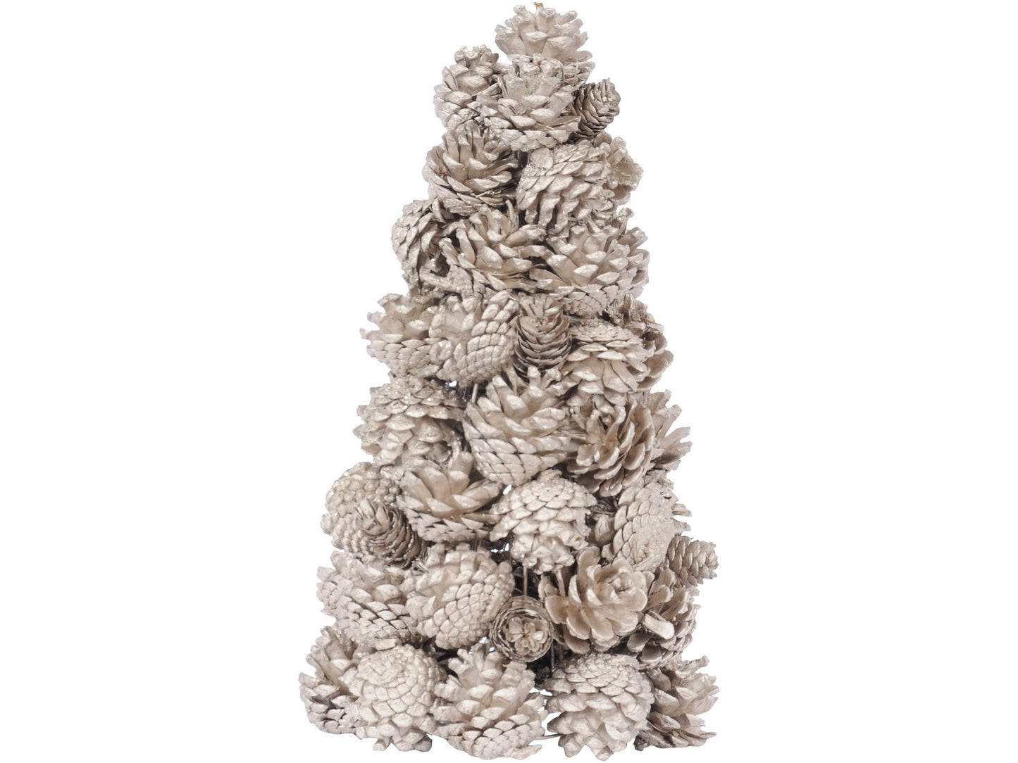 EX DISPLAY Gold Pinecone Small Natural Tree - Xmas