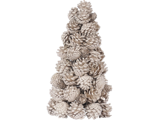 EX DISPLAY Gold Pinecone Small Natural Tree - Xmas